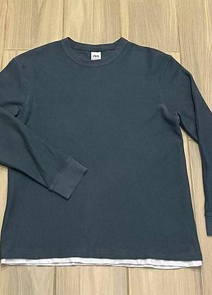Лонгслив zara man свитшот свитер кофта 2