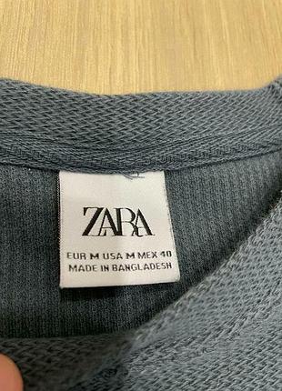 Лонгслив zara man свитшот свитер кофта 3