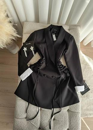 Стильна сукня-піджак 2