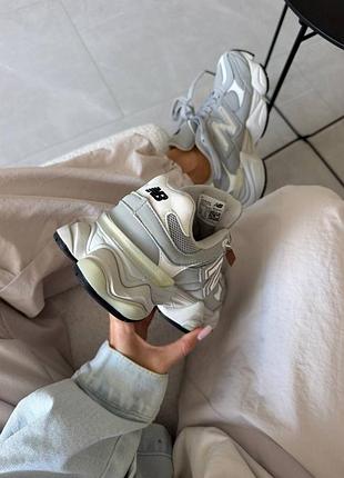 New balance 9060
light grey leather 8