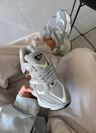 New balance 9060
light grey leather 3