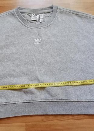 Кофта adidas 40-46 оверсайз на флисе 2