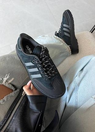 Adidas samba wtr
black suede 5