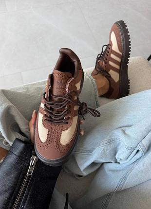 Adidas samba wtr
brown leather / beige 4