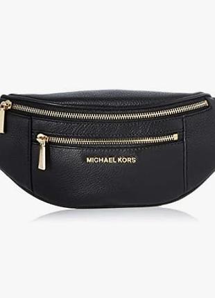 Жіноча поясна сумка , бананка michael kors з натуральної шкіри, оригінал