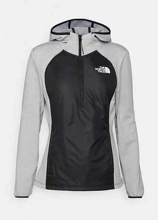 Женская кофта худи на флисе с нейлоновыми вставками the north face