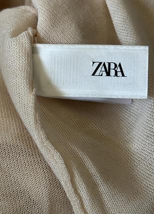 Блуза на лямках zara размер s 8