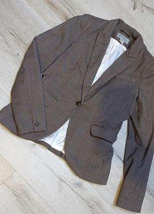 Жакет в клетку h&amp;m