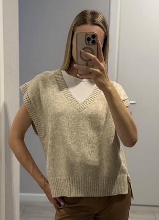 Вʼязана жилетка, m-l, house brand