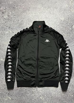 Жіноча олімпійка kappa banda track jacket з лампасами (розмір s)