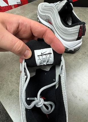 Кроссовки nike 97 серые 3