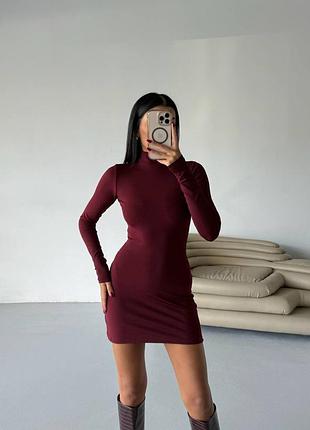 Мини платье женское 5