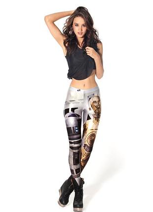 Лосины звёздные войны star wars artoo and threepio (s-m) palicy