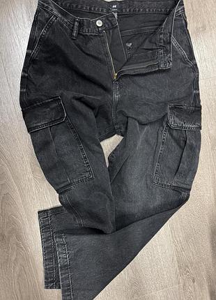Джинси h&m baggy fit нові якісні стильні широкі зручні 100% бавовна оригінал