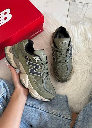 New balance 9060 khaki green cordura