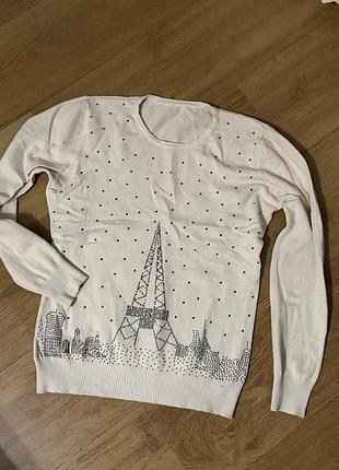 Кофта paris з ейфелевою башнею
