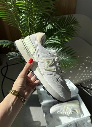 New balance 574 legacy white/beige 5
