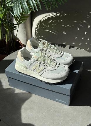 New balance 574 legacy white/beige 3
