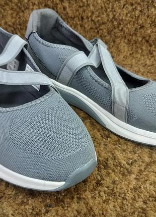 Женские спортивные мокасины, слипоны walkx comfort 38 размер.