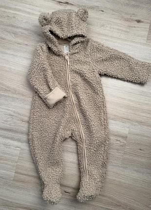 Комбінезон teddy h&m 9м 2