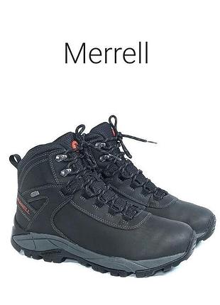 Кожаные мужские ботинки merrell vego mid ltr wp оригинал