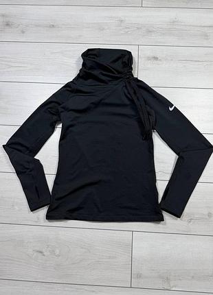 Спортивна кофта nike dri-fit ar4731-010 жіноча найк на флісі р.м