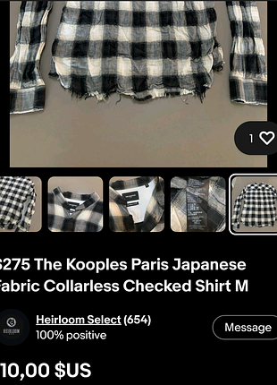 The kooples рубашка унисекс 8