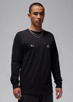 Толстовка jordan m j brand never ls crew m