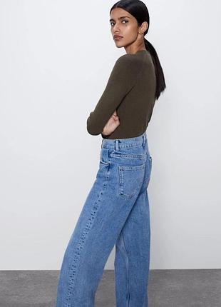 Джемпер в рубчик zara 3