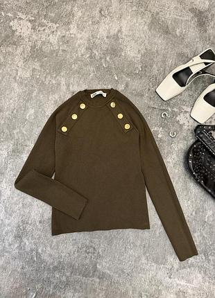 Джемпер в рубчик zara 5