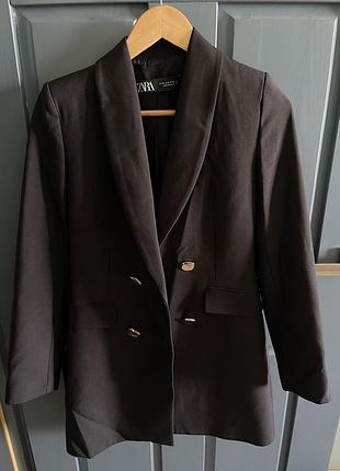Сукня-піджак жіноча чорна zara, xs