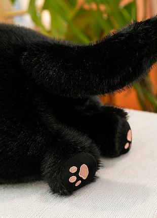 🖤 мягкая игрушка-подушка «черный кот» 🐈 3