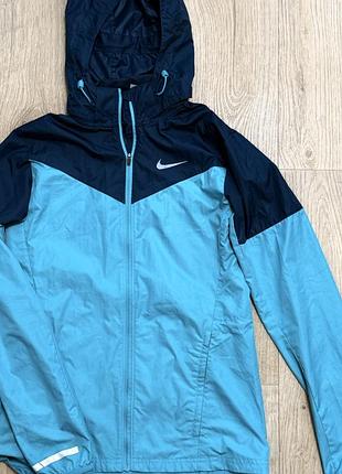 🩵 nike running — легка спортивна вітровка xs