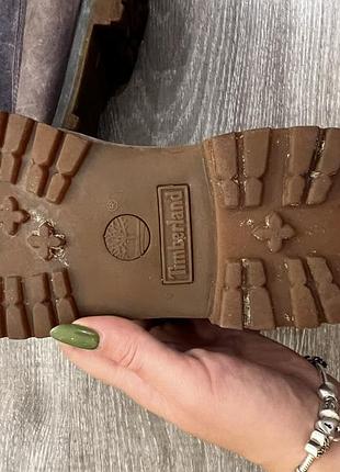 Фіолетові чоботи timberland 4