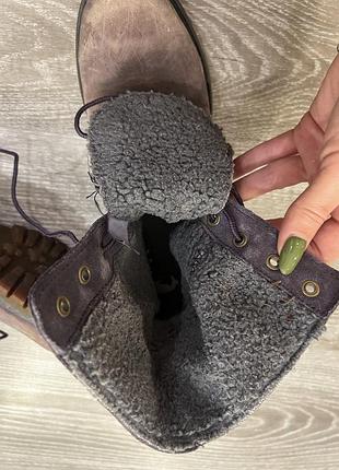 Фіолетові чоботи timberland 5
