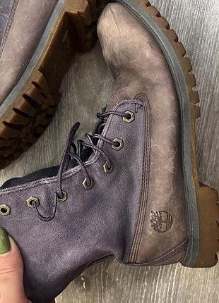 Фіолетові чоботи timberland 3