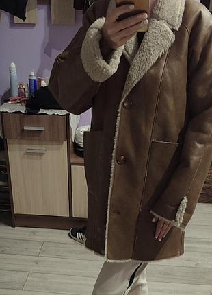 Дубленка zara 2