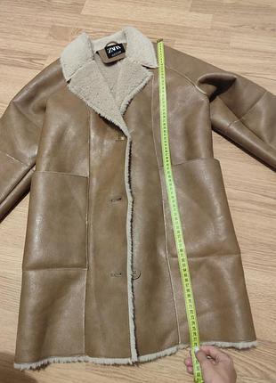 Дубленка zara 3