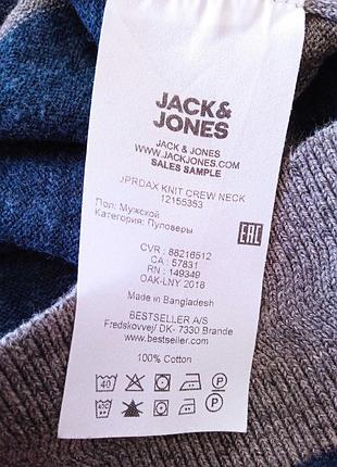 Пуловер мужской jack &amp;jones, хлопок,l 2