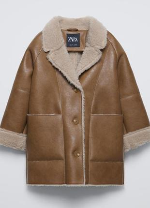 Дубленка zara