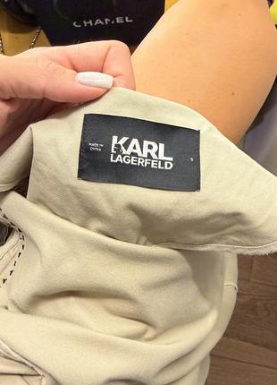 Тренч плащ karl lagerfeld 7