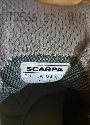 Кроссовки scarpa gore-tex 37 размер 4