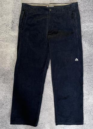 Nike acg vintage gorpcore чоловічі широкі штани вельветові wide leg 36 xl