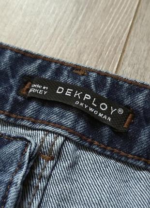 Джинси жіночі mom dekploy сині 6