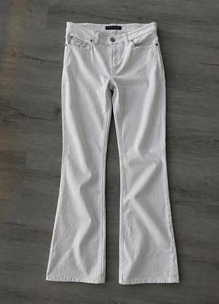 Білі джинси кльош ralph lauren polo jeans (w27 l32)