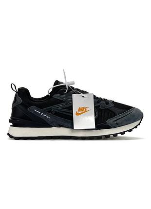 Nike waffle s dark grey black 2