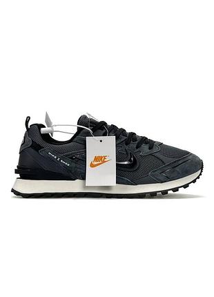 Nike waffle s grey black 2