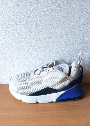 Классные кроссовки nike air270 26 р. стелька 16,2 см.