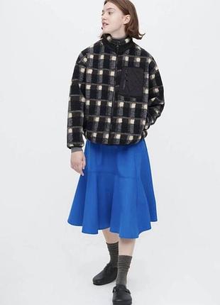 Куртка uniqlo в клітинку