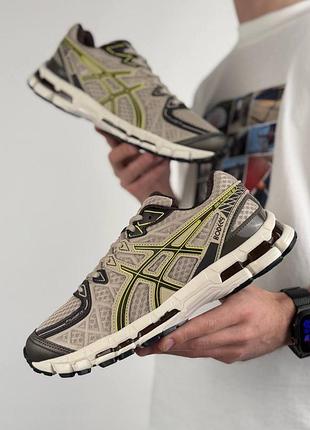 Мужские кроссовки asics gel-kayano 20 beige brown